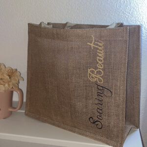 Red Erri Embroidered Leather Bag