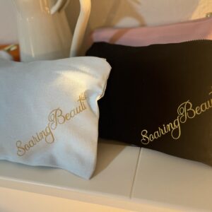 Red Erri Embroidered Leather Bag