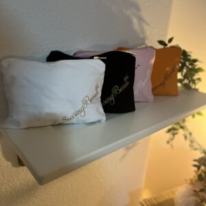 Red Erri Embroidered Leather Bag